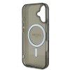 Guess GUHMP16SHFGEREK iPhone 16 6.1 czarny/black hardcase IML Glitter Circle MagSafe